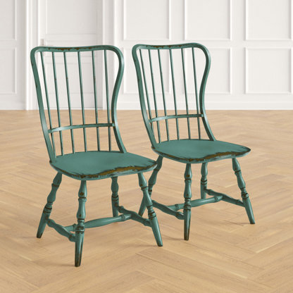 Luxury Blue Dining Chairs Perigold