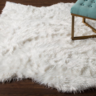 8 X 10 Faux Fur Area Rugs You Ll Love Wayfair Bilton Hand Tufted Ivory Area Rug