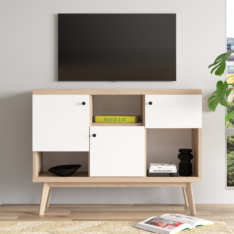 Wrought Studio Cockfosters Tv Stand For Tv S Up To 43 Reviews Wayfair