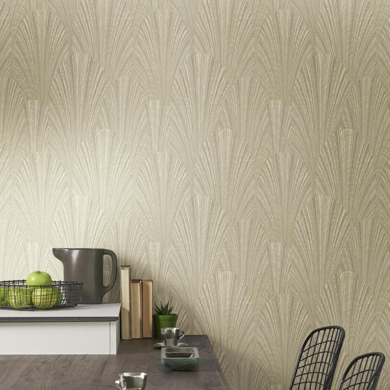 York Wallcoverings Fountain Scallop 33 L X 20 5 W Wallpaper Roll Wayfair