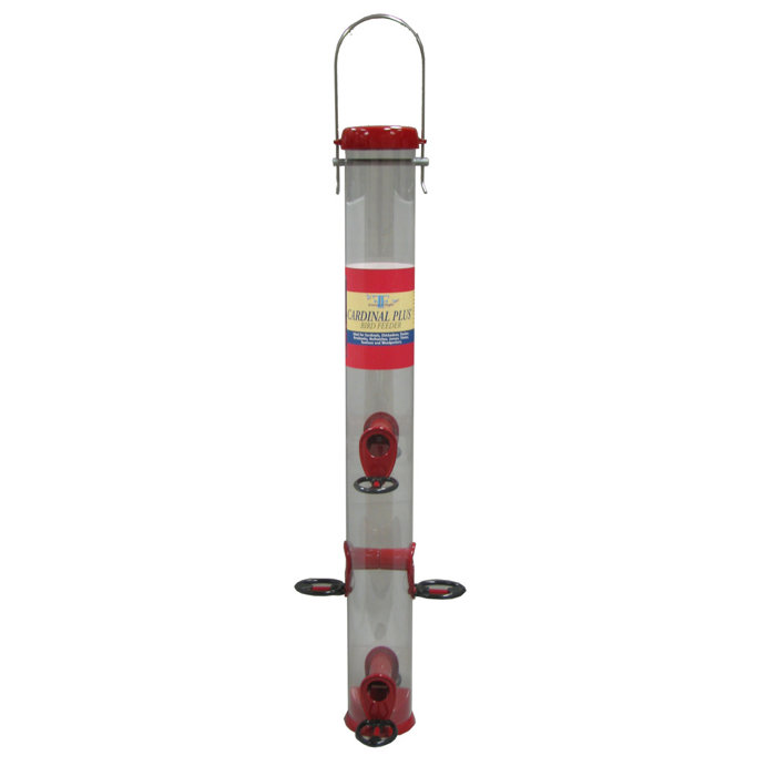 Friends Of Flight Sidekick Cardinal Tube Bird Feeder Wayfair