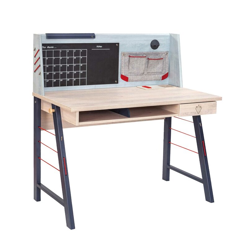 Isabelle Max Holroyd Smart Desk With Hutch Wayfair