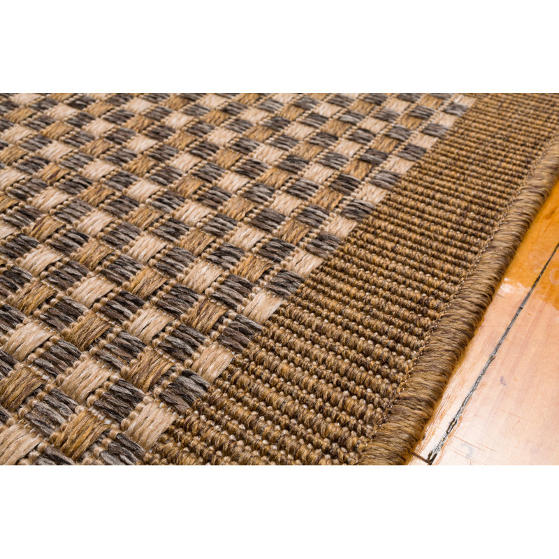 Rhiannon Light Tan Brown Patchwork Natural Indoor Outdoor Area Rug Reviews Joss Main