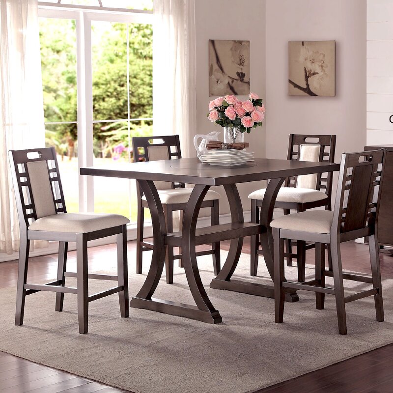 Alison 5 Piece Counter Height Dining Set