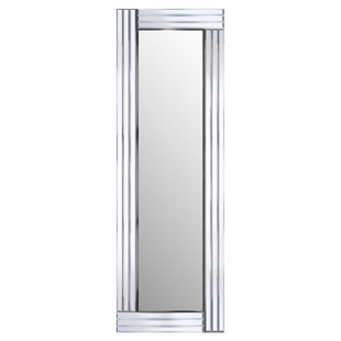 Large Silver Frame Mirror Wayfair Co Uk Save