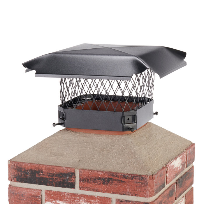 Hy C Single Flue Bolt On Chimney Cap Reviews Wayfair