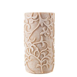 Carved Vine Unscented Flameless Candle