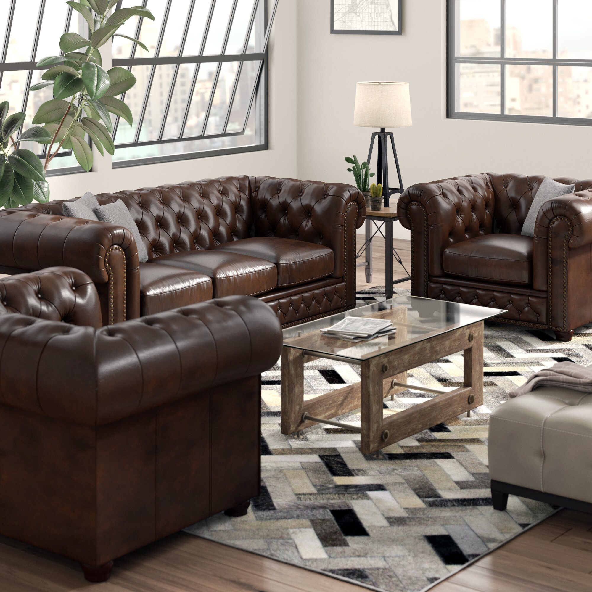 40+ Breathtaking Collections Of Leather Living Room Furniture Sets