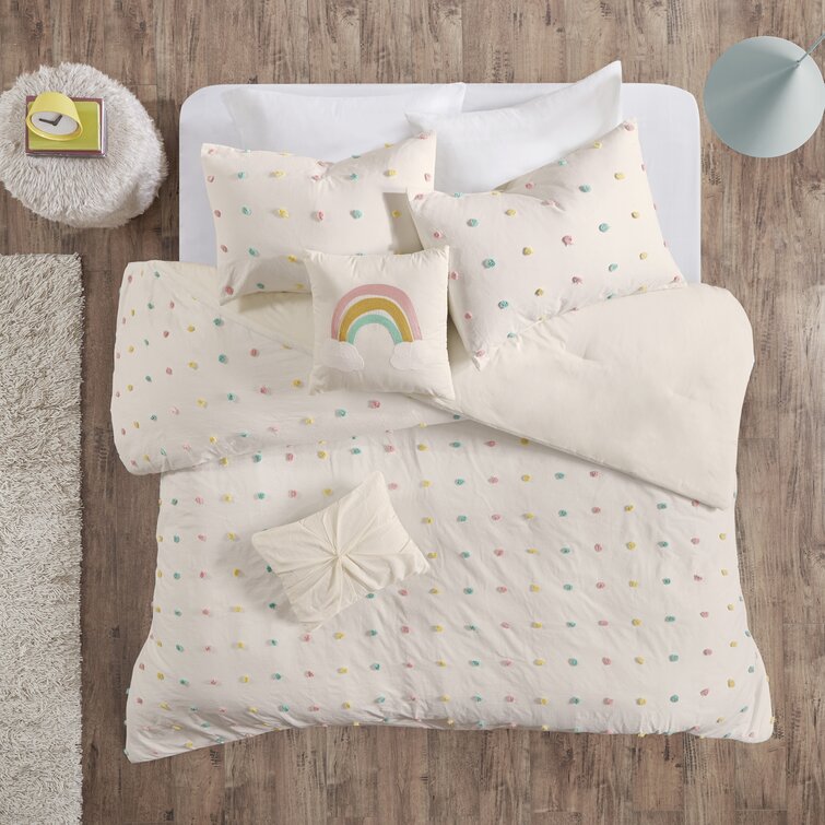 KESS InHouse Pom Graphic Design Bright & Bold Twin Comforter 68 X 88 