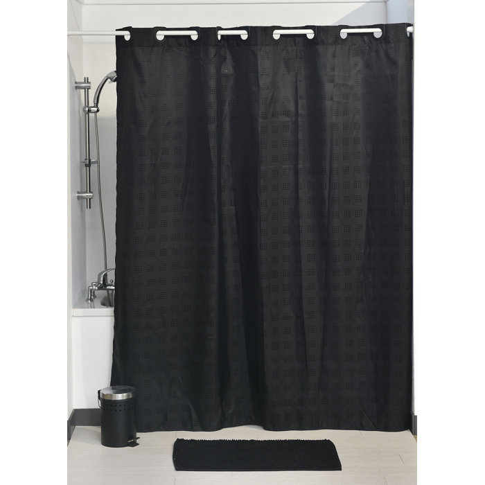 Evideco Hookless Shower Curtain Wayfair Ca