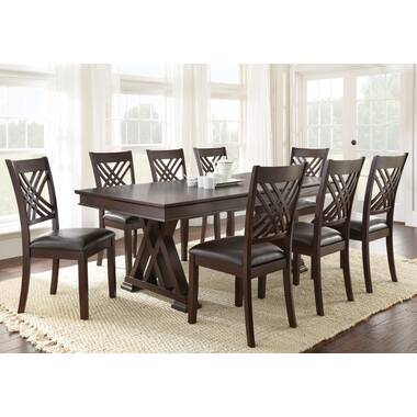 saugus 9 piece dining set greyleigh