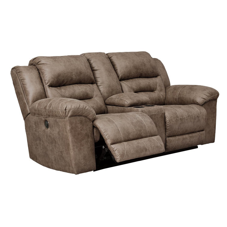 Signature Design by Ashley Stoneland 82'' Pillow Top Arm Reclining