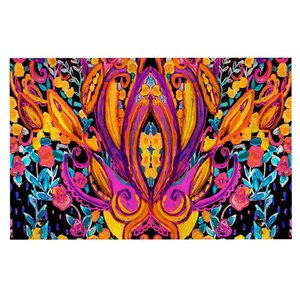 Nikki Strange 'Paisley Garden' Wam Doormat