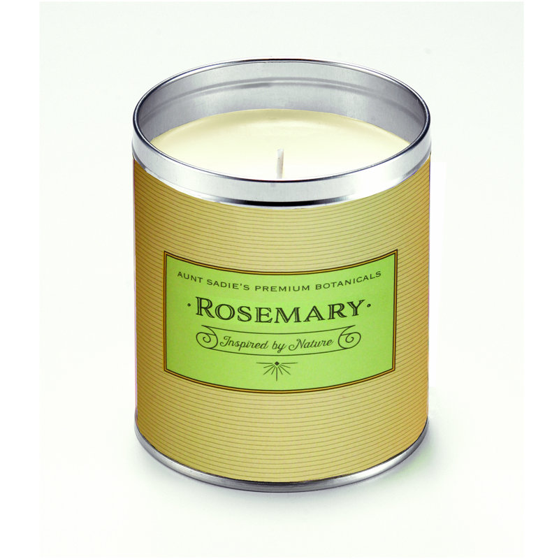 Apothecary Rosemary Scented Jar Candle
