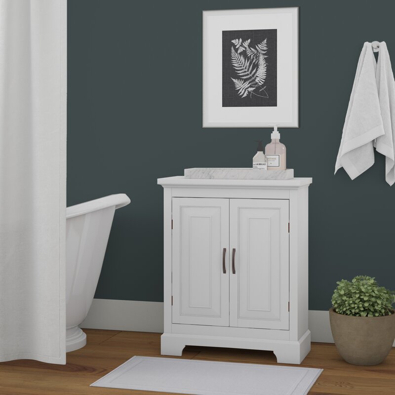 Greyleigh™ Arapahoe Freestanding Bathroom Cabinet & Reviews | Wayfair