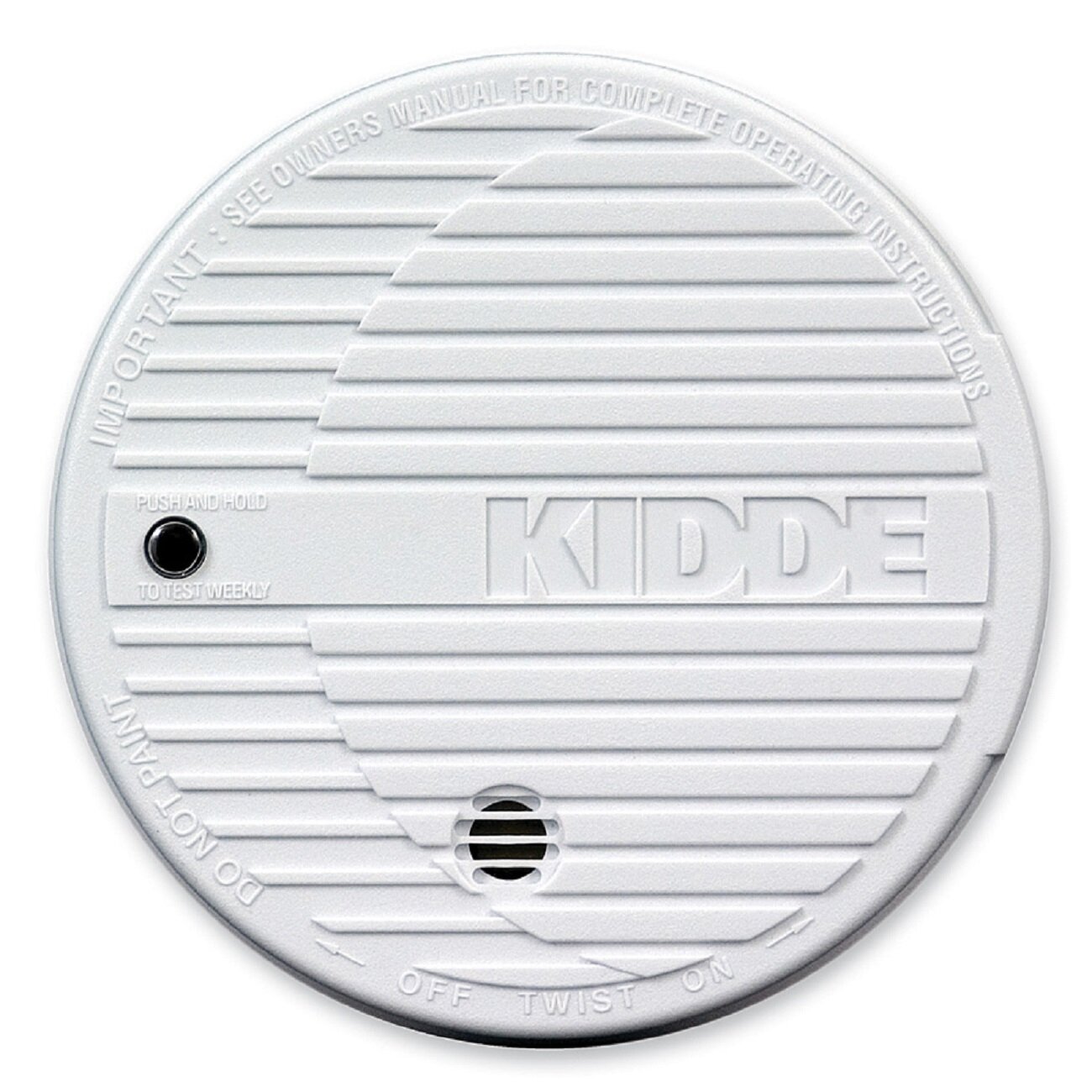Kidde 29Eh Détecteur de Fumée Optique Version Allemande Blanc 106 X 106 X 35 Mm 