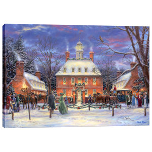 'The Governor's Party' by Chuck Pinson Painting Print on Wrapped Canvas