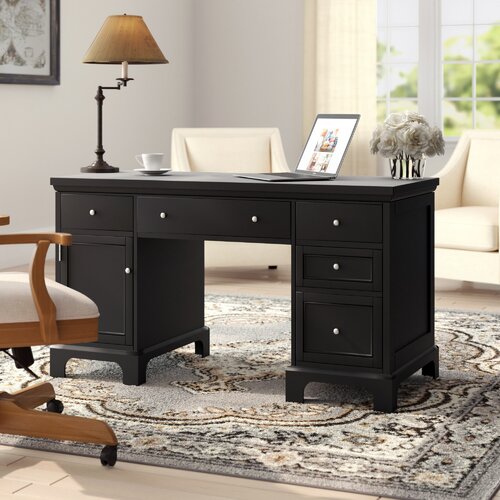 Alcott Hill Mckeel Executive Desk & Reviews | Wayfair