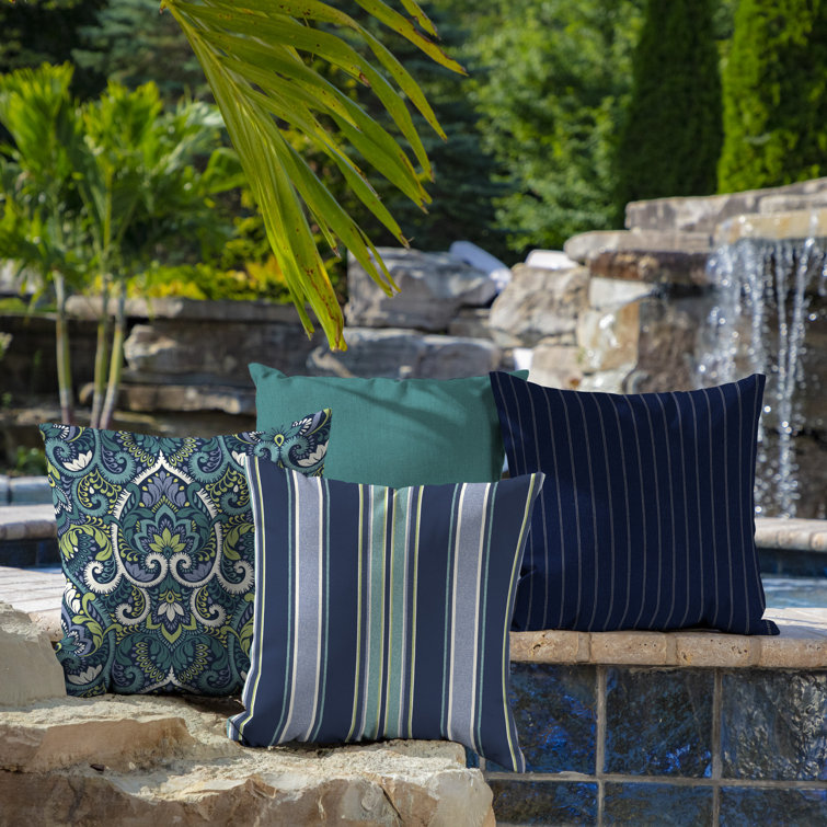 outdoor round throw pillows