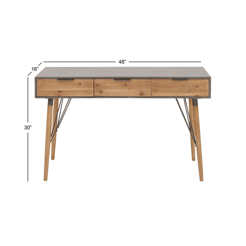 Wrought Studio Berkman Wood And Metal Console Table Reviews