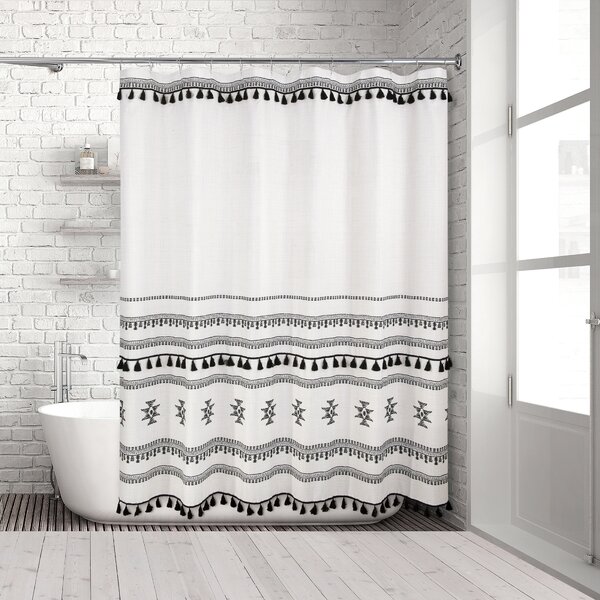 Cute Watercolor Pandor Shower Curtain Hooks Bathroom Waterproof Fabric 72"x72" 