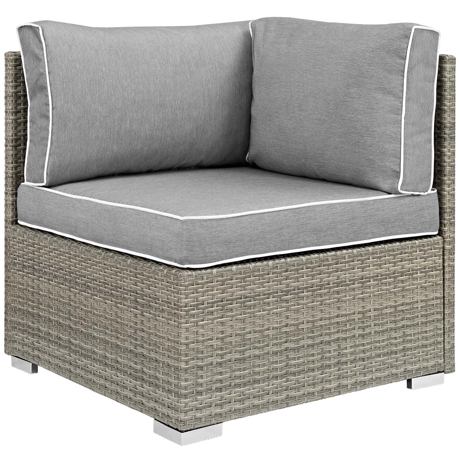 Heinrich Outdoor Corner Patio Chair With Cushion Reviews Allmodern