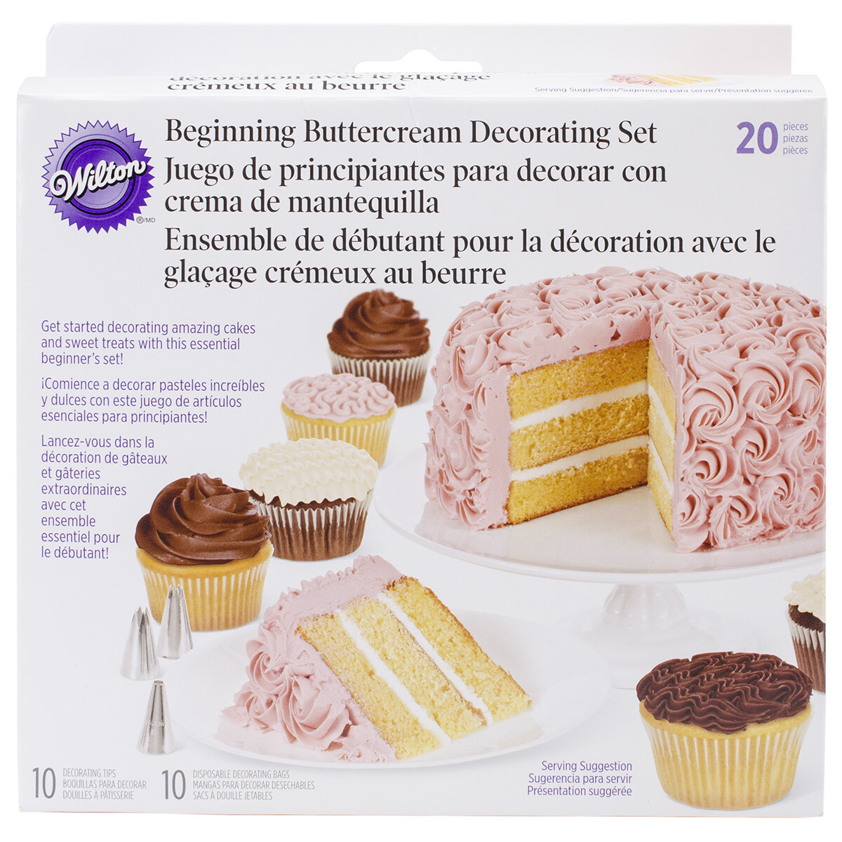 Wilton 21 Piece Cake Decorating Set Reviews Wayfair