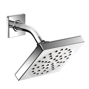 Brushed Nickel Moen KS90-P-TS2712NHBN 90 Degree 6-Inch Rain Shower