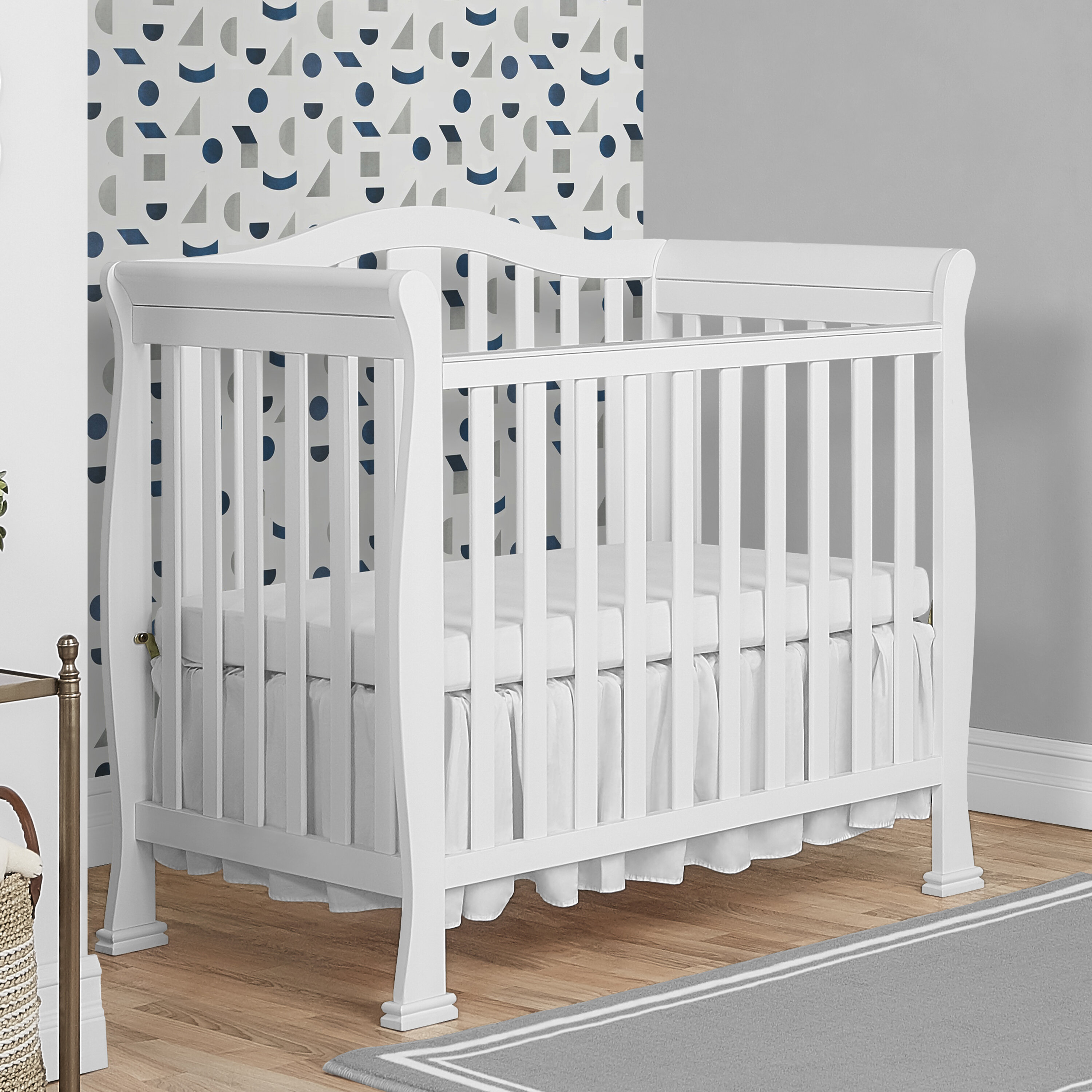 Harriet Bee Duffey 4 In 1 Mini Convertible Crib Reviews Wayfair