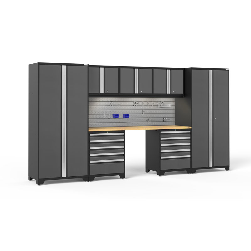 Newage Products Pro 3 0 Series 8 Piece Storage Cabinet Set Wayfair