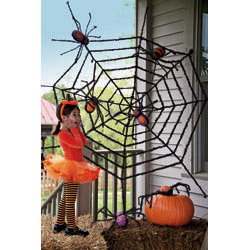The Holiday Aisle Giant Spider Web Halloween Decoration Reviews Wayfair Ca