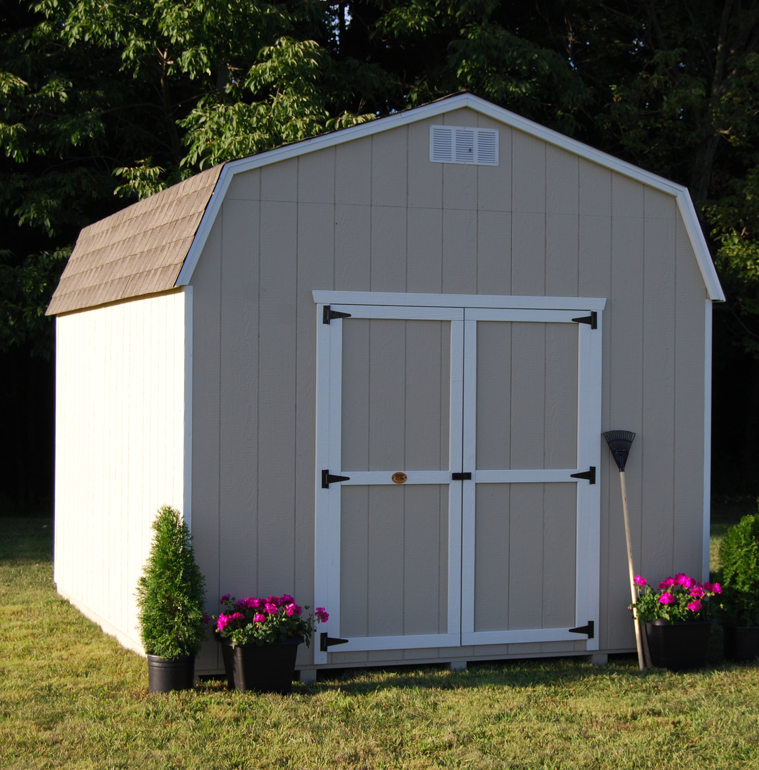 Value Precut Kit Solid Wood Storage Shed