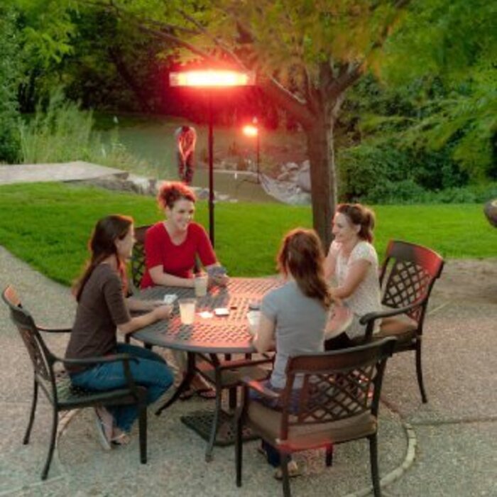 E Joy Carbon Infrared 1500 Watt Electric Patio Heater Wayfair Ca