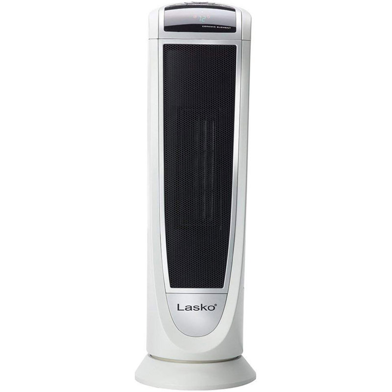 Lasko Ceramic 1 500 Watt Portable Electric Tower Heater With