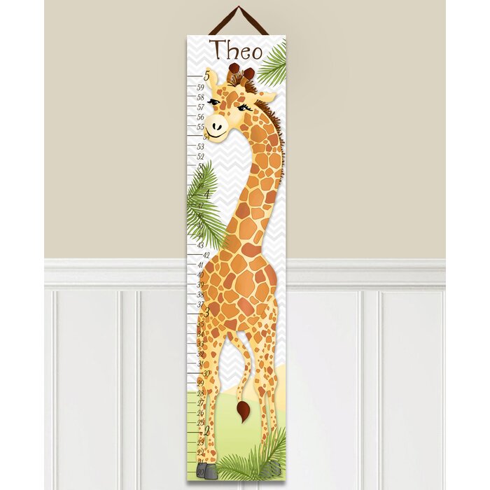 Giraffe Personalized Growth Chart