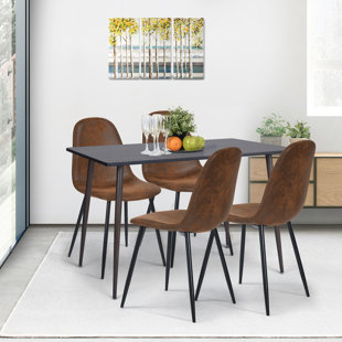 Gillham Side Chair in Brown (Set of 4)