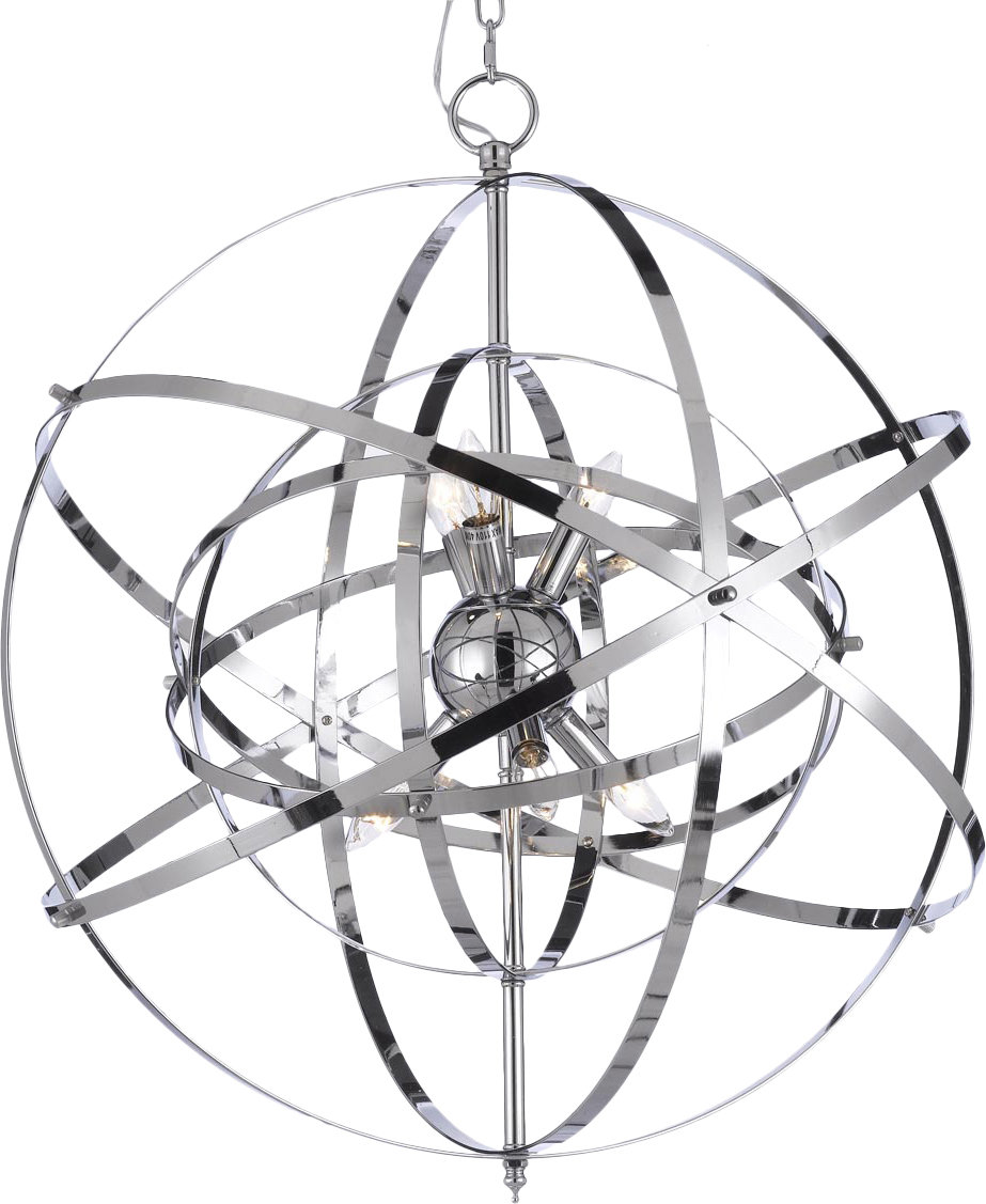 Wrought Studio Baden 6 Light Unique Statement Globe Chandelier Reviews Wayfair