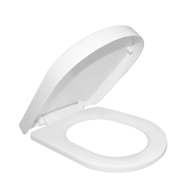 Quite-close Round Toilet Seat