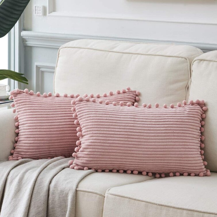 30x50cm Rectangle Decor Cotton Linen Cushion Cover Bed Throw Pillow Case 