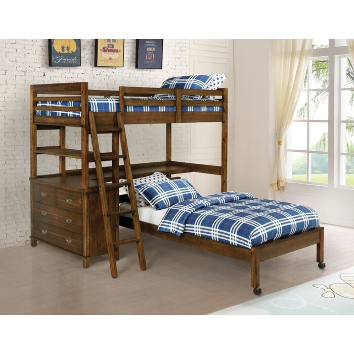 Killebrew Twin Standard Bed With Lockable Casters