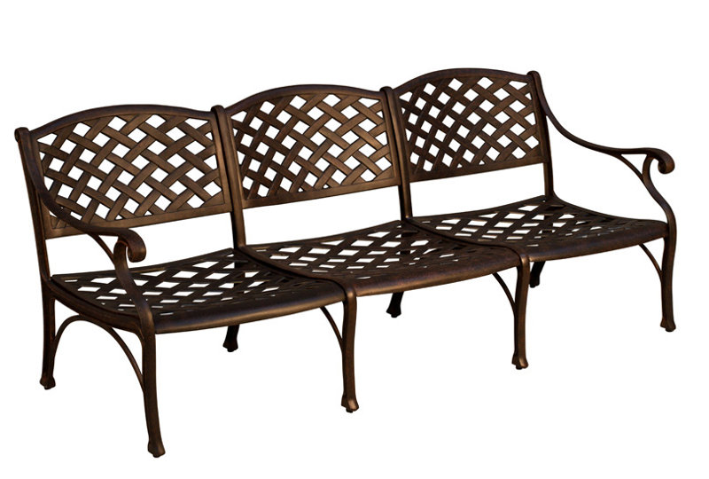 California Outdoor Designs La Jolla Deep Seating Patio Sofa With