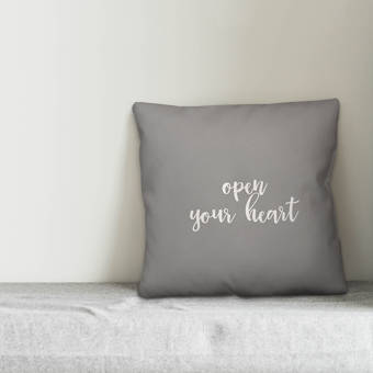 Ebern Designs Lynbrook Kiss Me You Fool Throw Pillow Wayfair