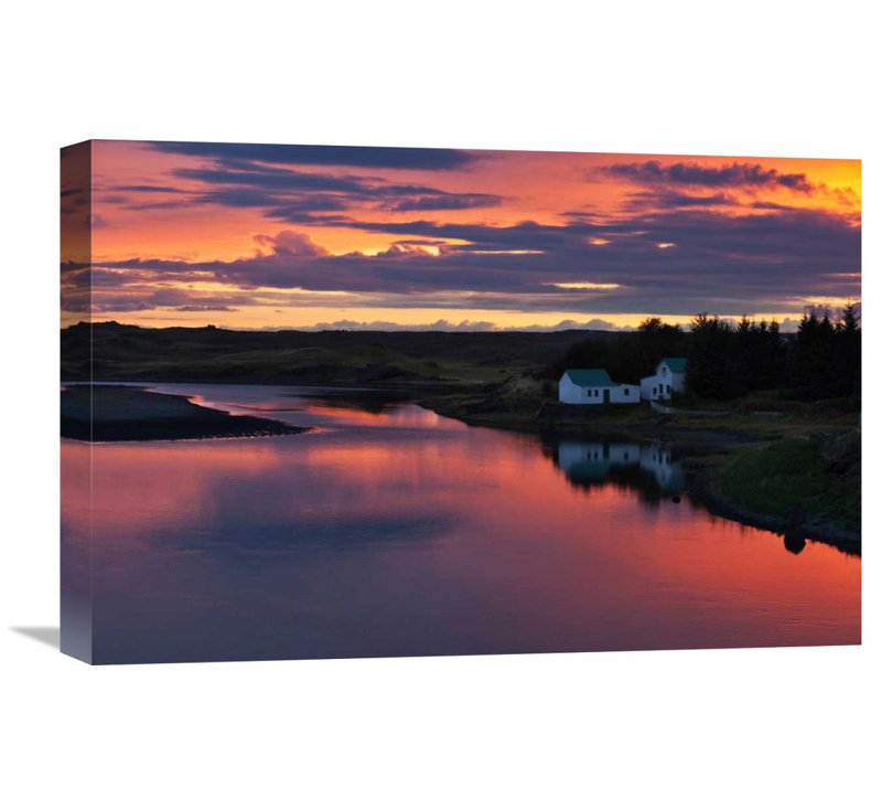 Global Gallery White River By Brin Ingibergsson Bragi Photographic Print On Wrapped Canvas Wayfair