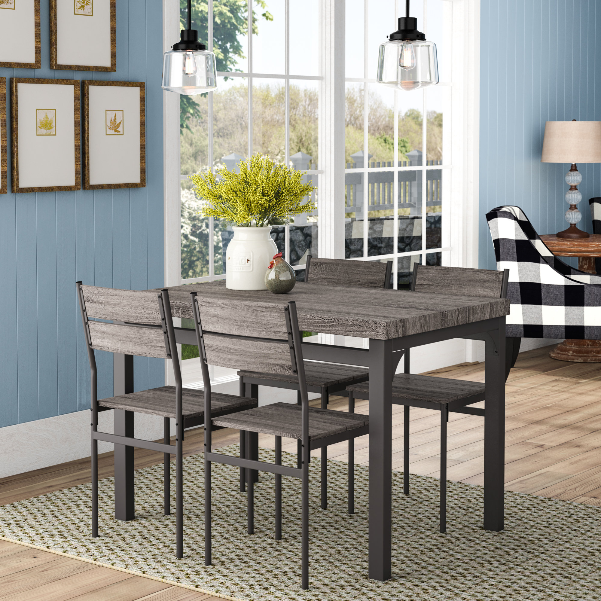 Seats 4 Small Kitchen Dining Room Sets Tables Youll Love In 2020 Wayfair