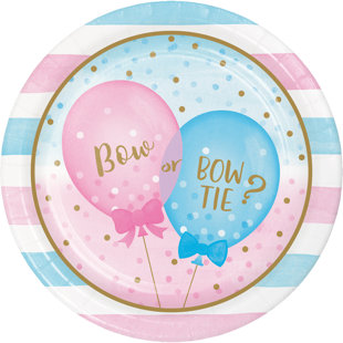 Mckay Baloons Paper Dessert Plate (Set Of 24) by The Holiday Aisle Fresh