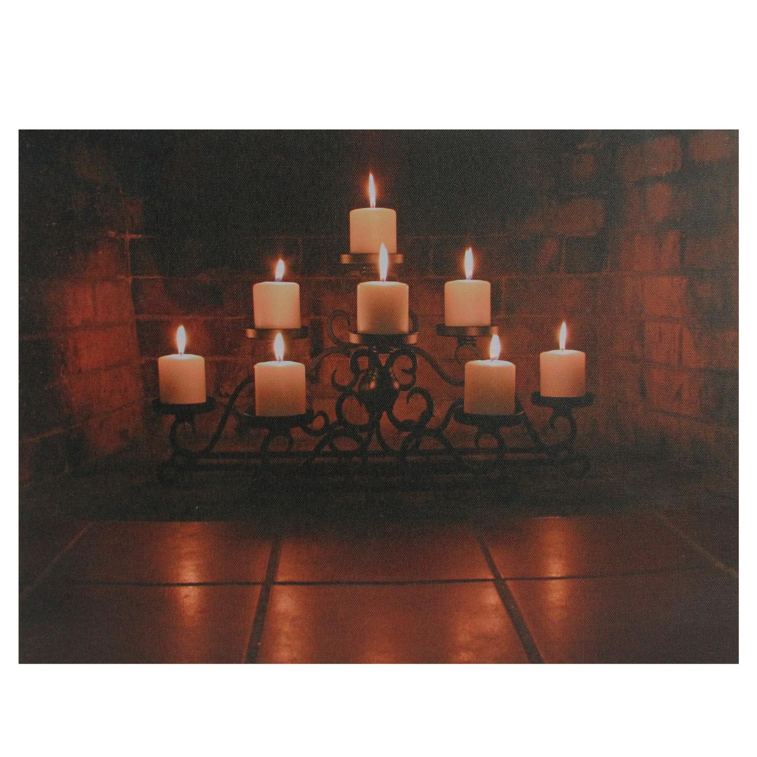 plastic canvas led candleholder