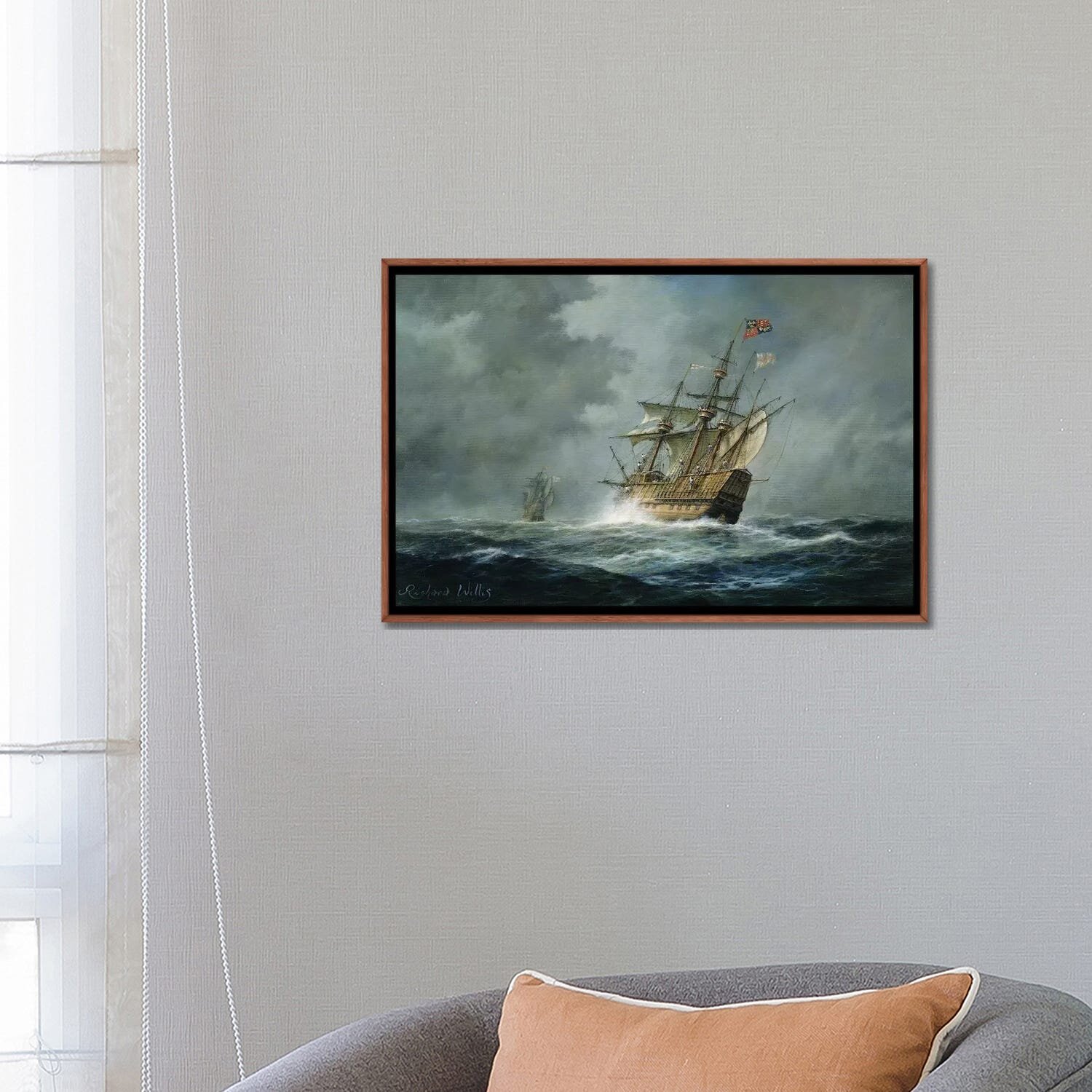 East Urban Home Mary Rose by Richard Willis - Painting | Wayfair