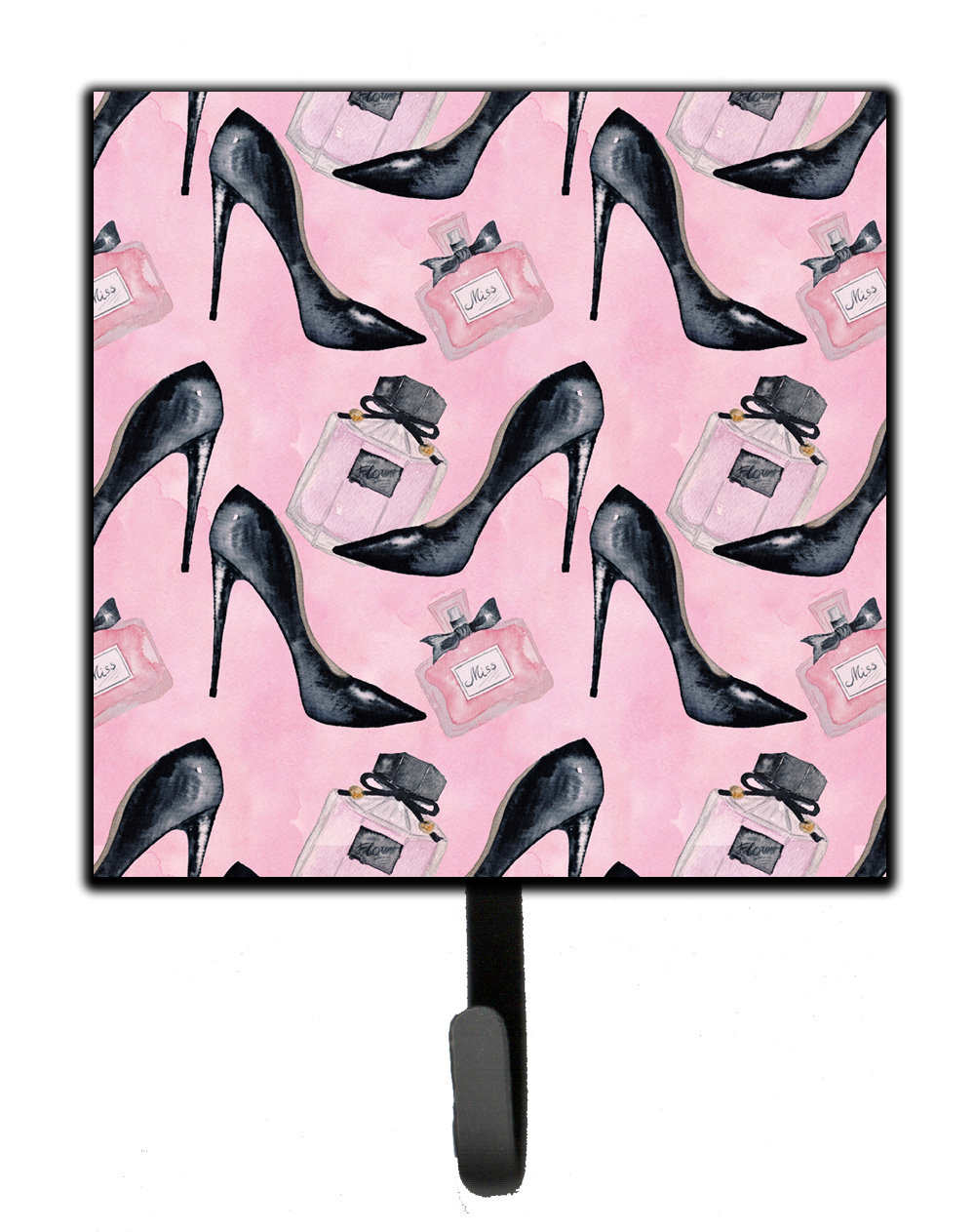 House Of Hampton Hulbert Fashion Diva Shoes And Perfume Wall Key Organizer With Key Hooks Wayfair