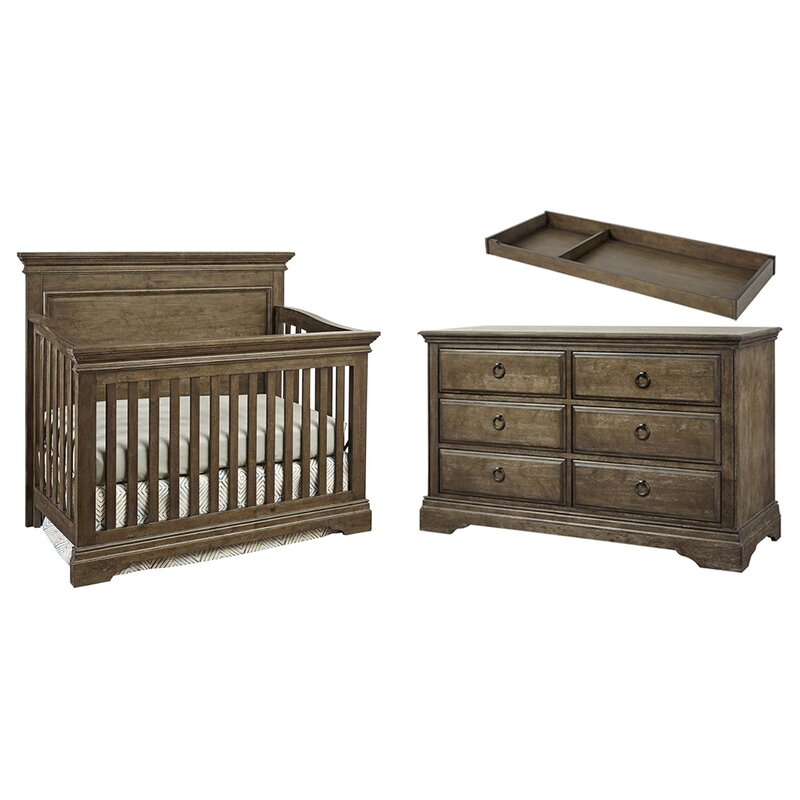 solid wood nursery dresser