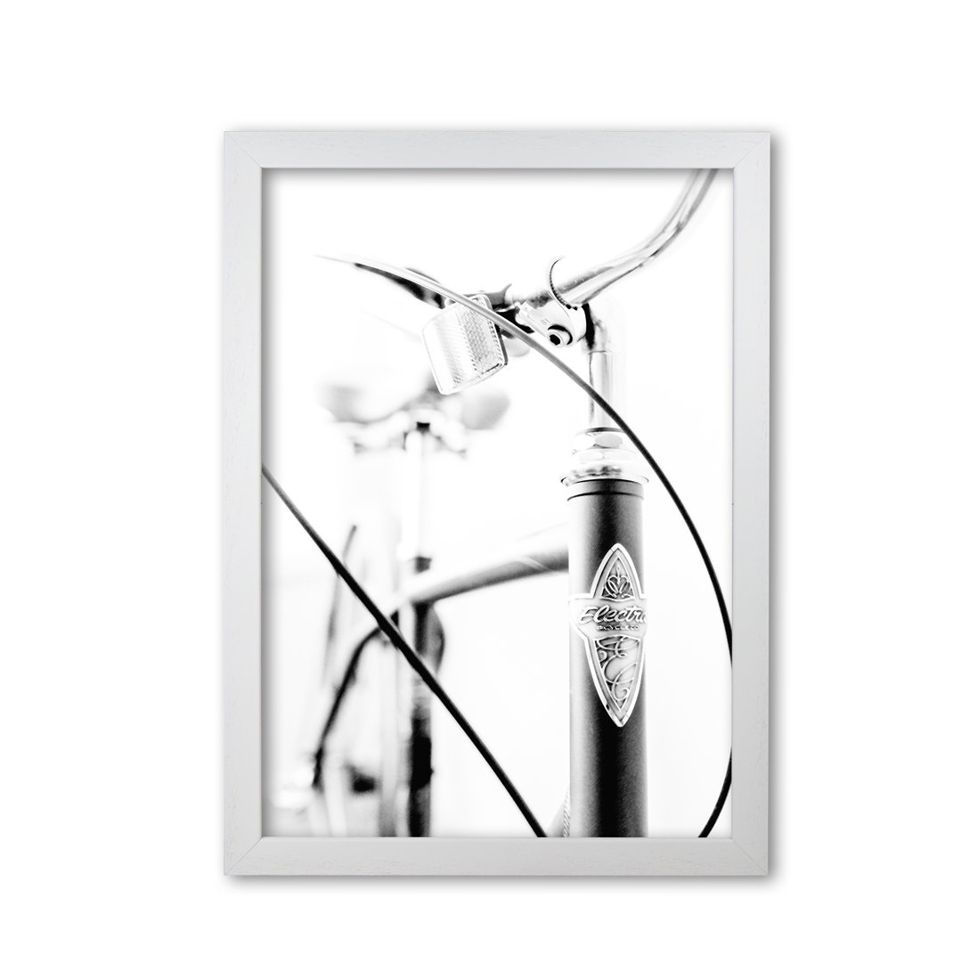 East Urban Home Poster Retro Bike Frame